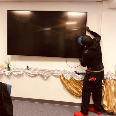 TV MOUNTING