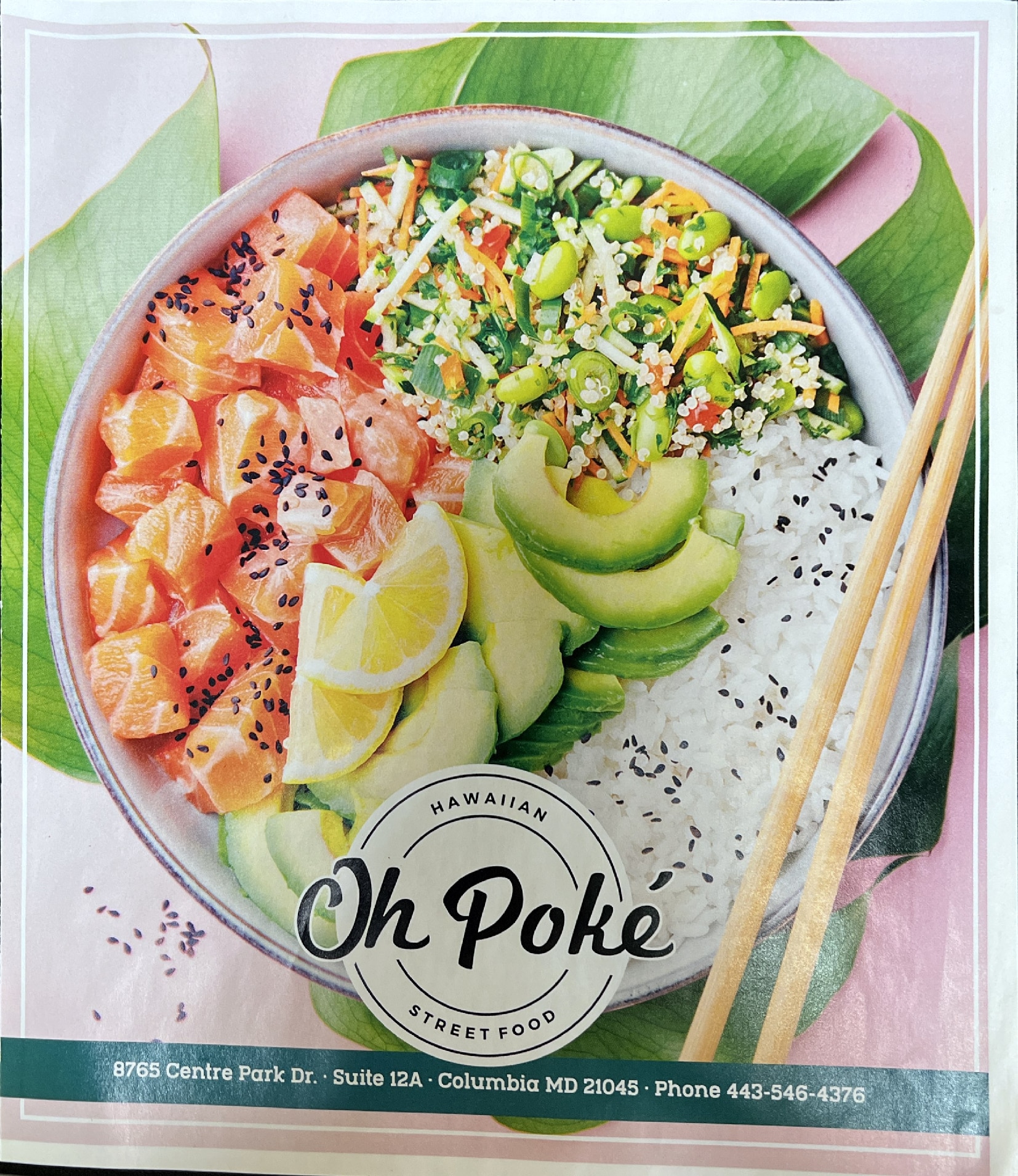 Oh! Poke Serves Smoothies in Columbia, MD 21045