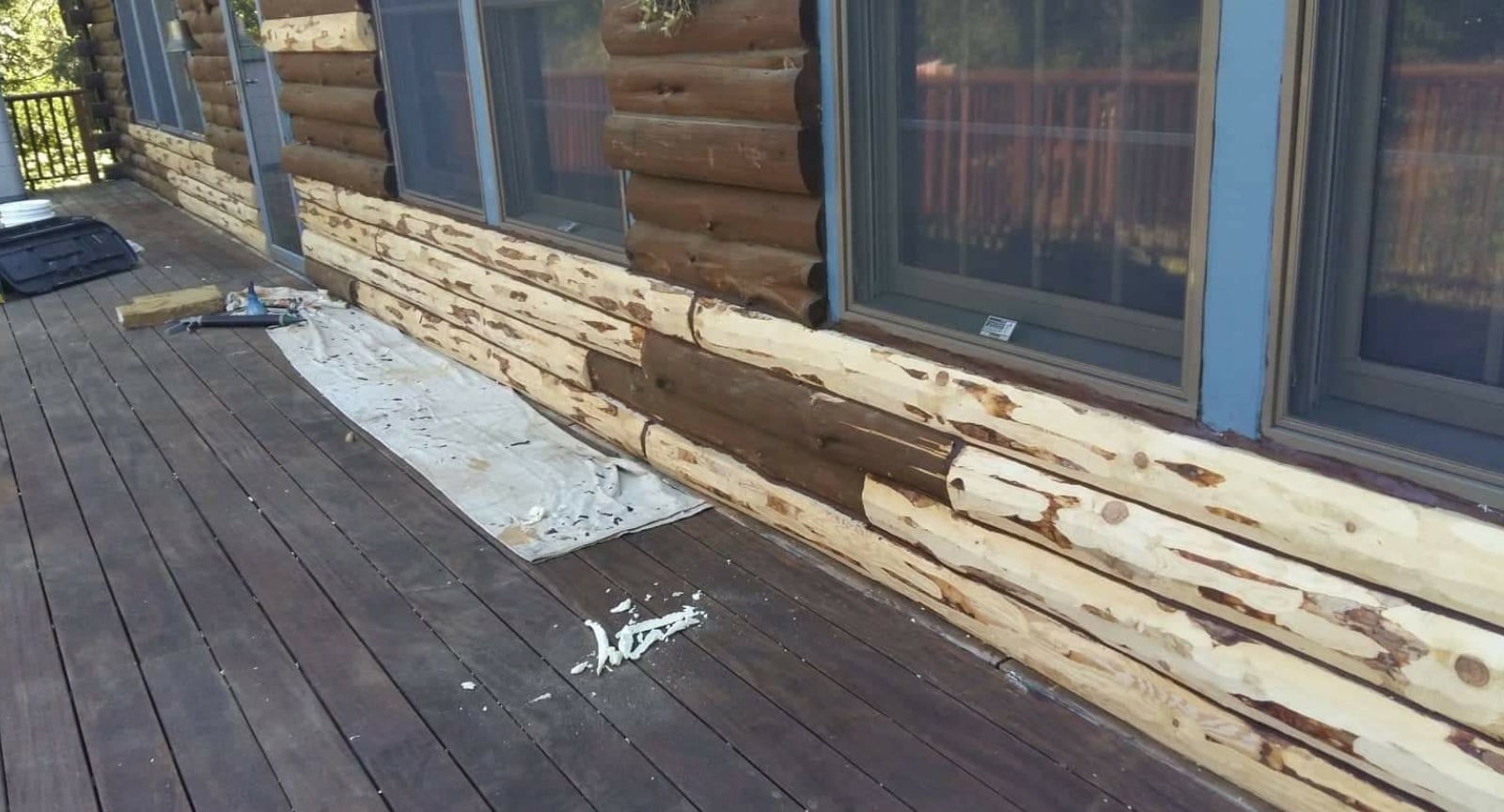 Log Home Restoration