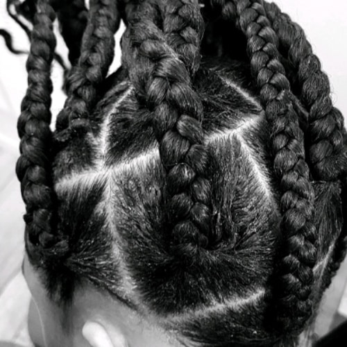 Jumbo Knotless Braids