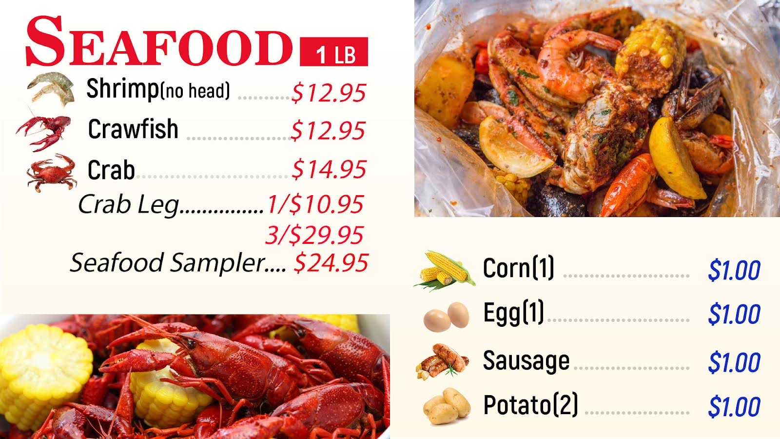 ZP Cajun Seafood Offers Seafood in Gulfport, MS 39503