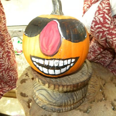 PUMPKINS AND CARVING MATERIAL