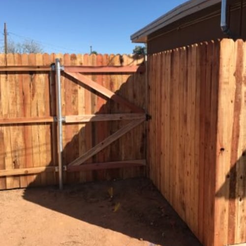 Residential Fence Installation