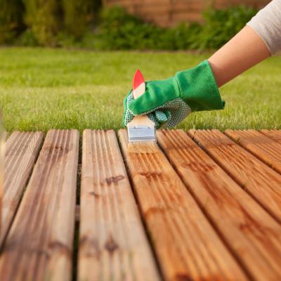 DECK STAINING 