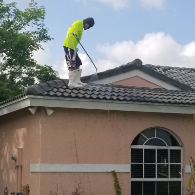 SOFT WASH ROOF CLEANING