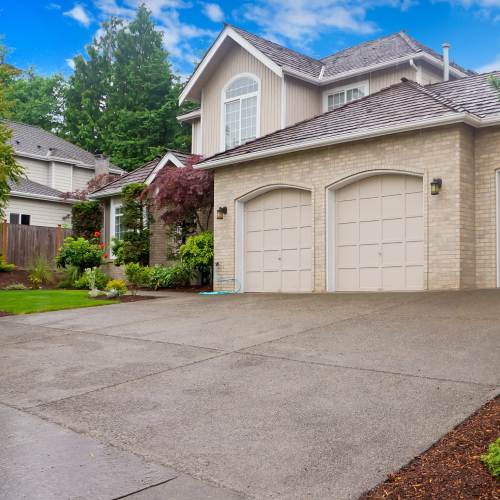 Concrete Driveway Building
