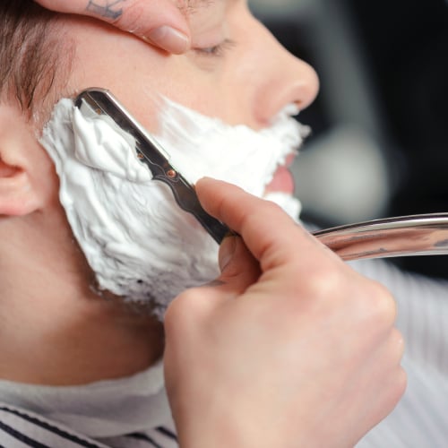Straight Razor Shave