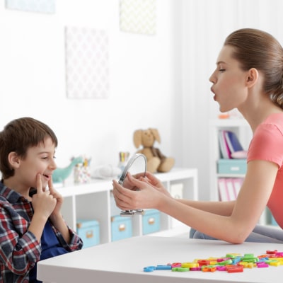 SPEECH DELAY THERAPY