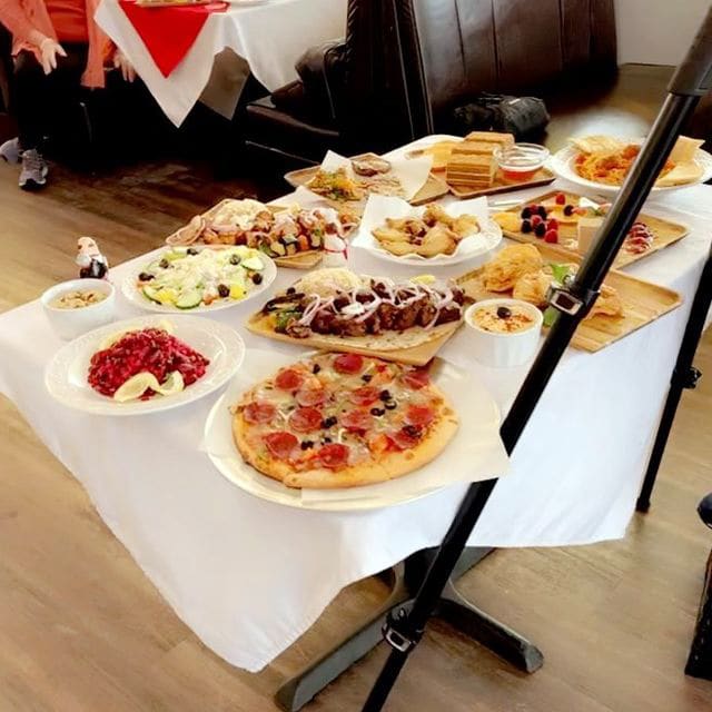 Dayton Village Pizza Turkish mediterranean restaurant Serves Salads in