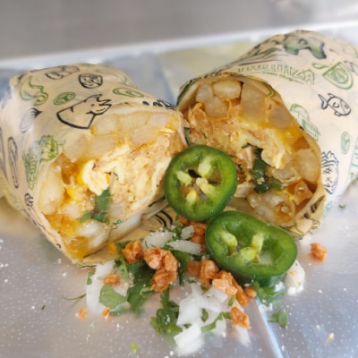 BREAKFAST BURRITOS