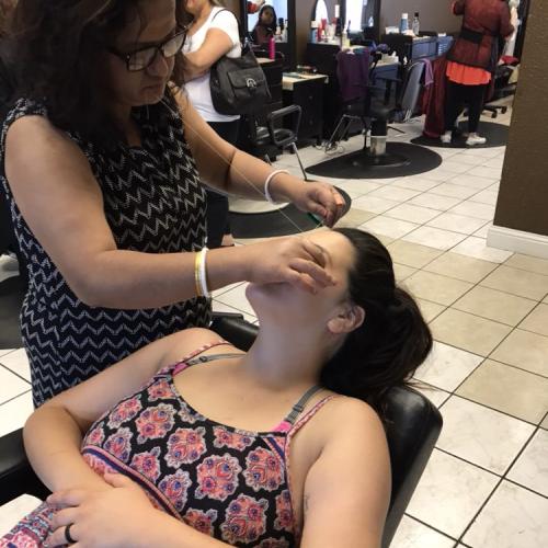 Eyebrow Threading
