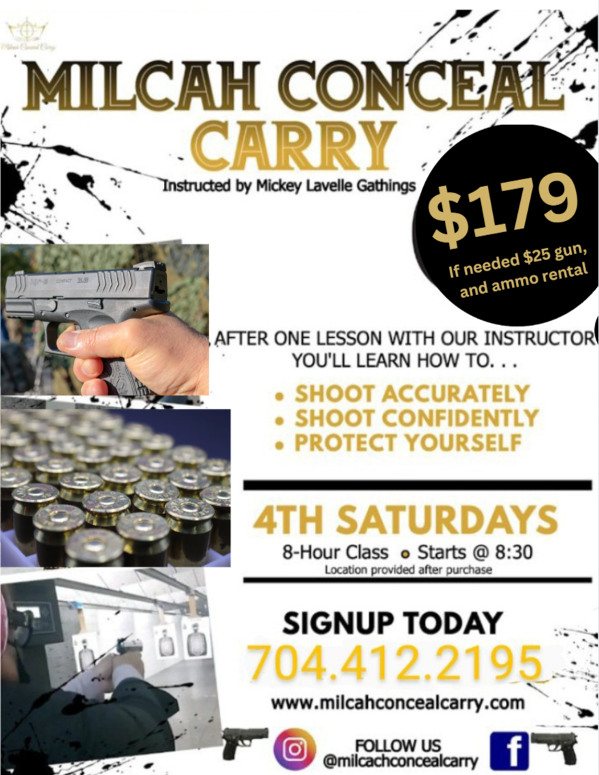 Milcah Conceal Carry Classes Offers Concealed Carry Classes in