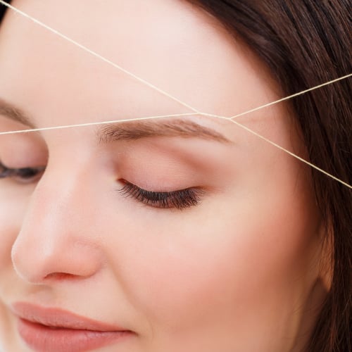 Eyebrow Threading