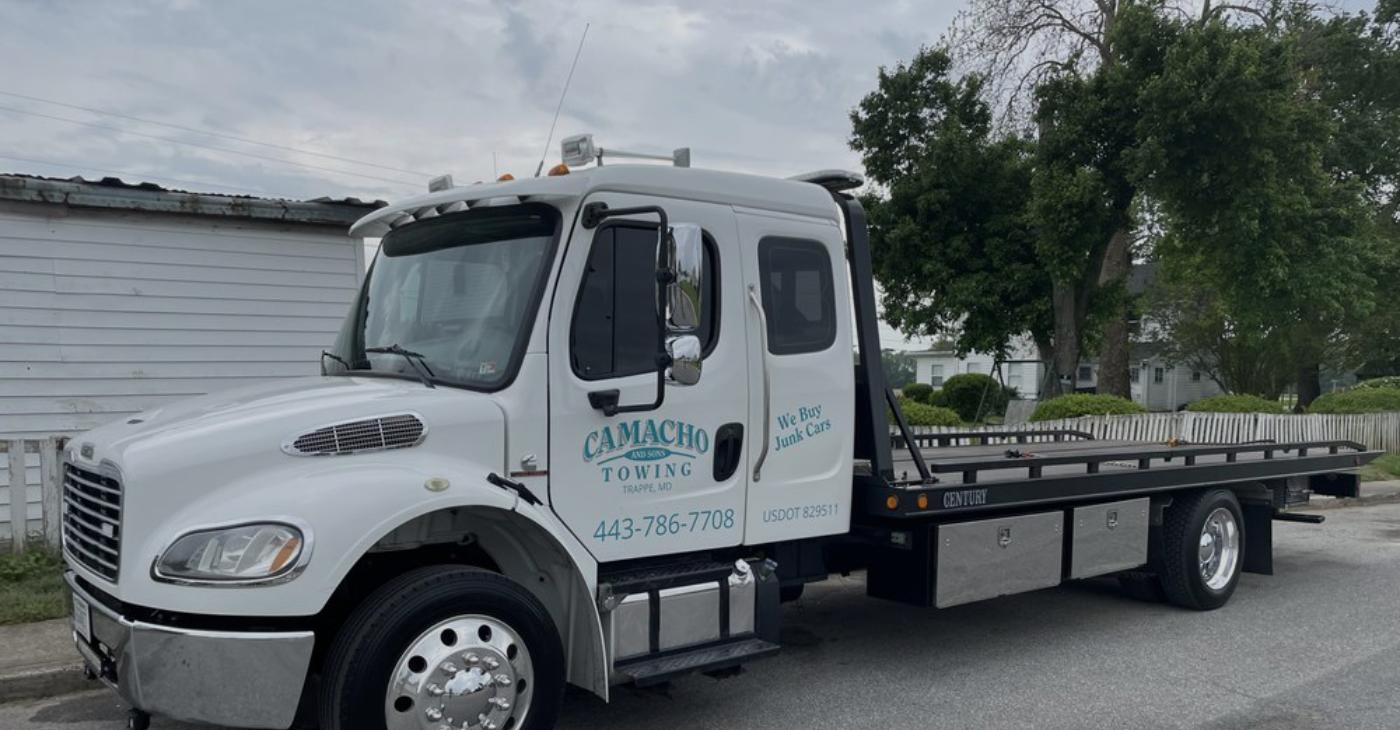 Camacho and Sons Towing is a Towing Company in Easton, MD 21601