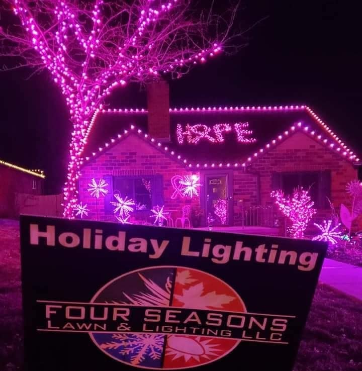Four Seasons Lawn & Lighting Offers Holiday Light Installations in