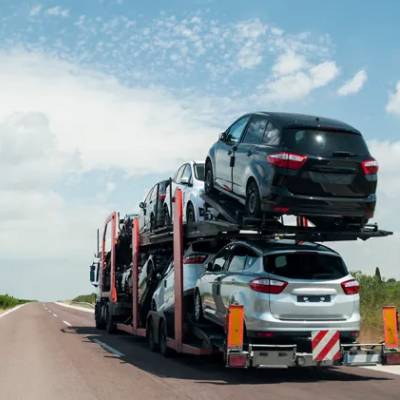 OPEN TRAILER CAR SHIPPING