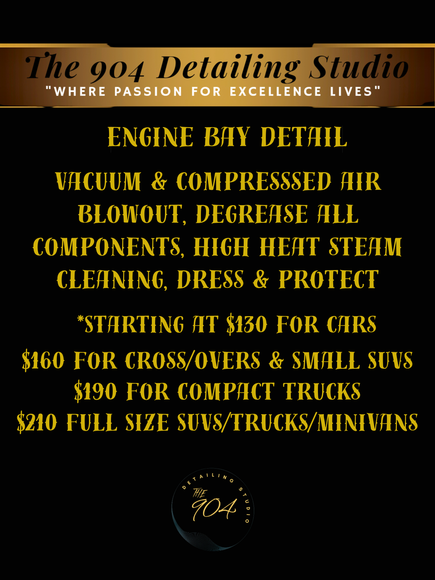 904 Detailing Studio Offers Detailing Packages in St. Augustine, FL 32084