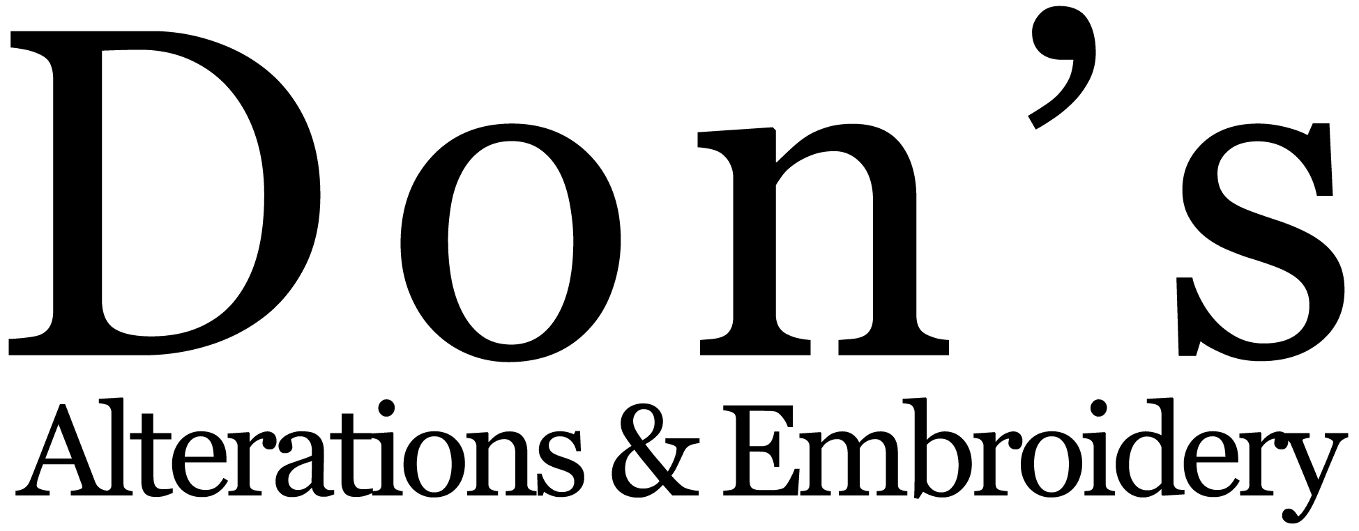 Don's Alterations & Embroidery