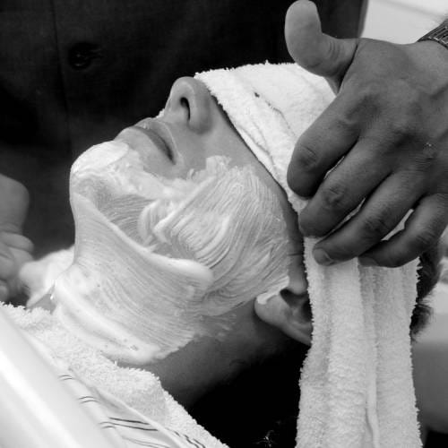 Hot Towel Razor Shave