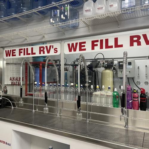 Reverse Osmosis Water Filling Station