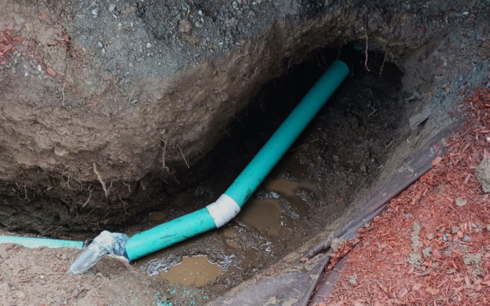 Main Sewer Line Excavations