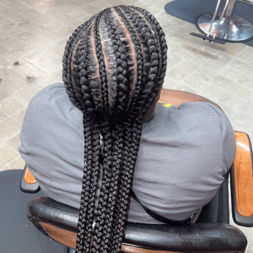 Stitches Cornrow Braids