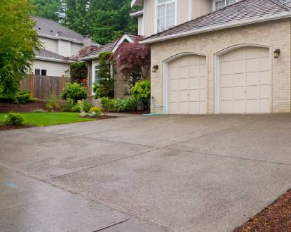 CONCRETE DRIVEWAYS