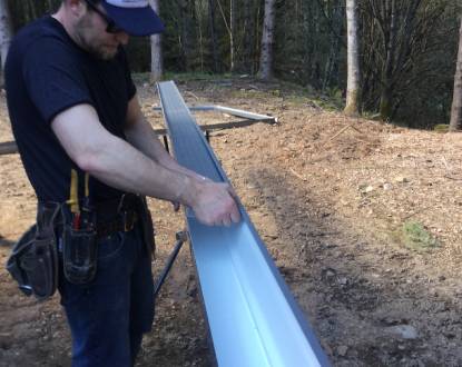GUTTER MANUFACTURING AND INSTALLATION
