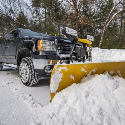 SNOW PLOWING
