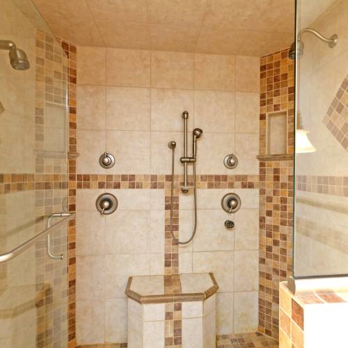 Shower Tile Installation