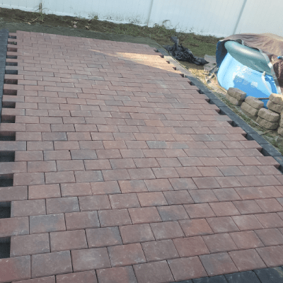 Installation of Paver Stones
