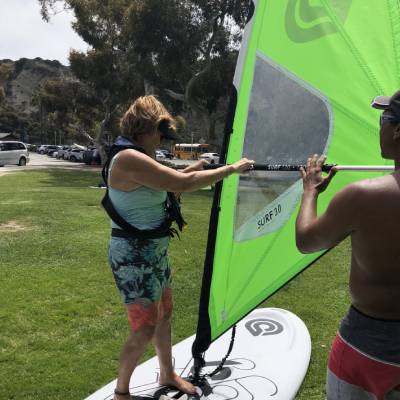 BEGINNER WINDSURFING LESSONS