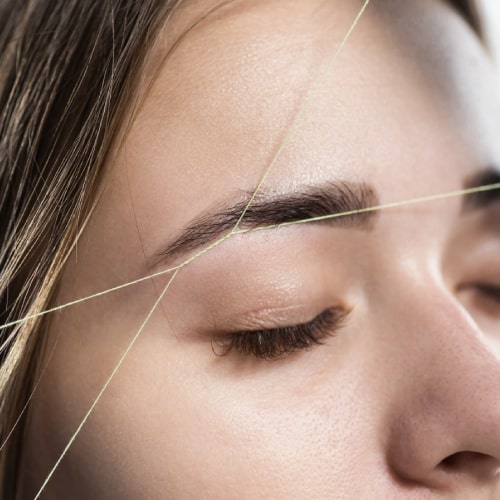 Eyebrow Threading