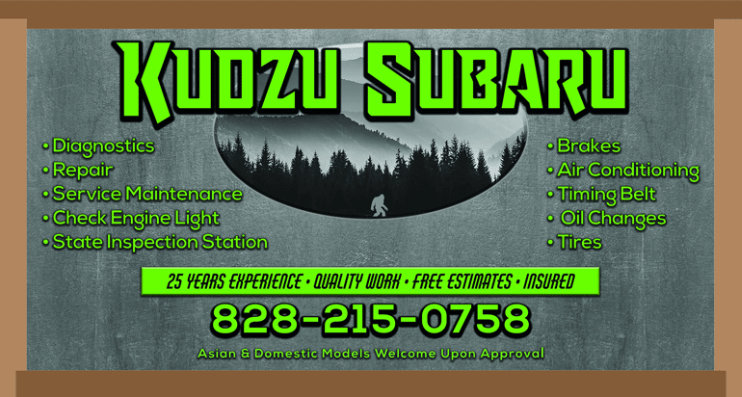 Kudzu Subaru