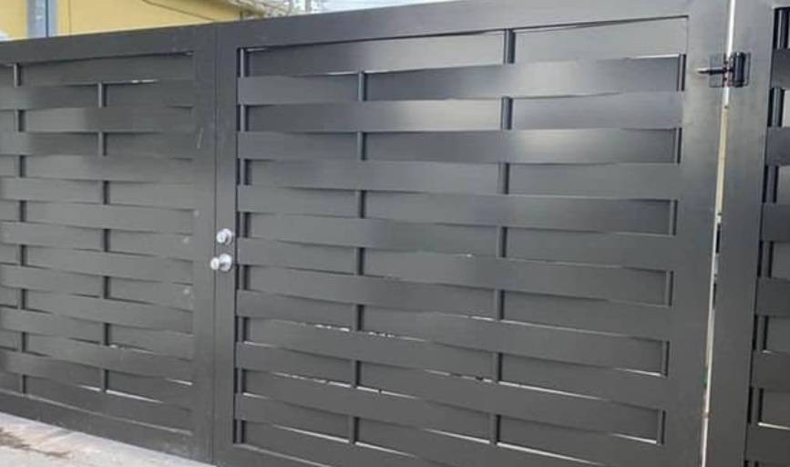 Gate and Metal Fence