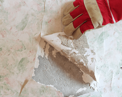 WALLPAPER AND POPCORN REMOVAL