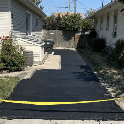RESIDENTIAL ASPHALT SEALCOATING