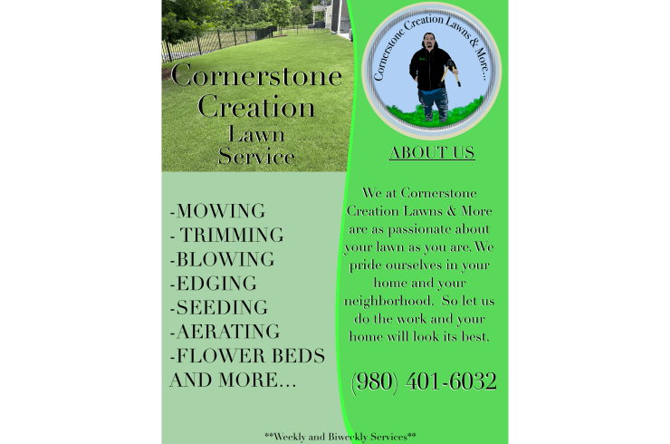 Cornerstone Creation Lawns and More
