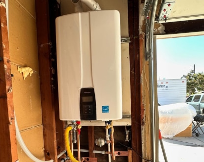 TANKLESS WATER HEATERS