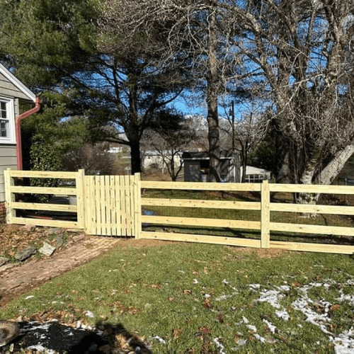 Fence Staining