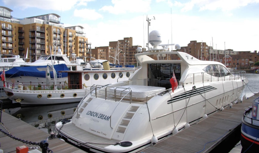 Mike Brady Enterprises Inc. Mobile Marina on Wheels