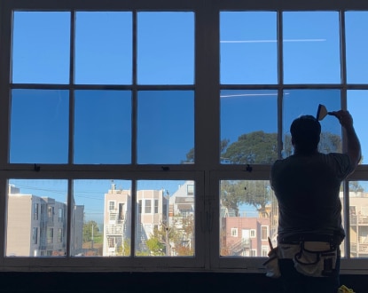 ANTI-GRAFFITI FILM INSTALLATION