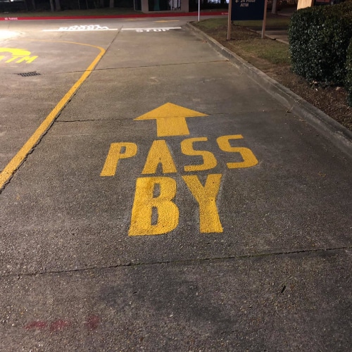 Parking Lot Stencils