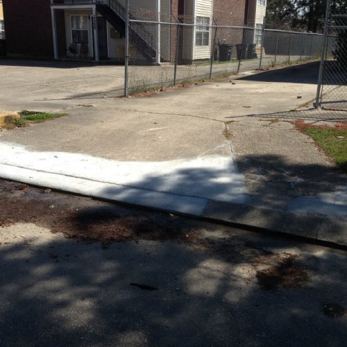 Parking Lot Concrete Repair