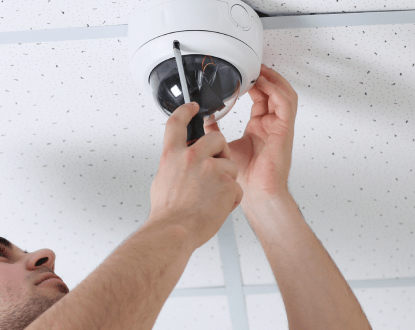 SECURITY CAMERA INSTALLATION