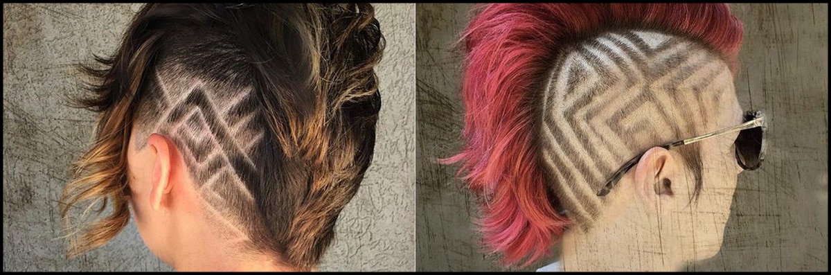 Undercut Hair Carving Designs
