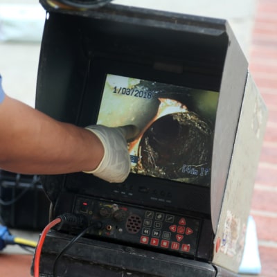 SEWER CAMERA INSPECTION
