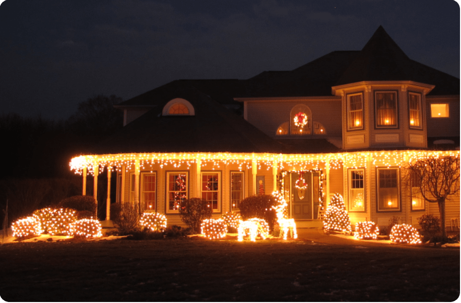 Christmas Light Installation