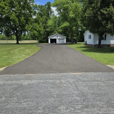 ASPHALT MILLING DRIVEWAY