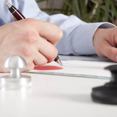 Business Document Notarization